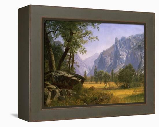Yosemite Valley-Albert Bierstadt-Framed Premier Image Canvas