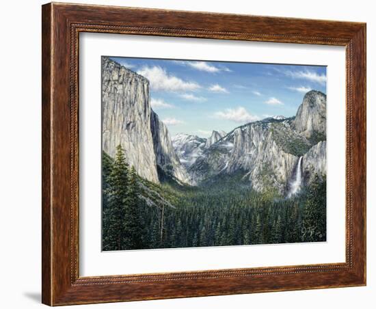 Yosemite Valley-Jeff Tift-Framed Giclee Print