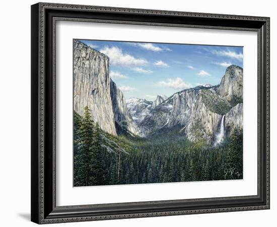 Yosemite Valley-Jeff Tift-Framed Giclee Print