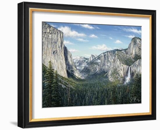 Yosemite Valley-Jeff Tift-Framed Giclee Print