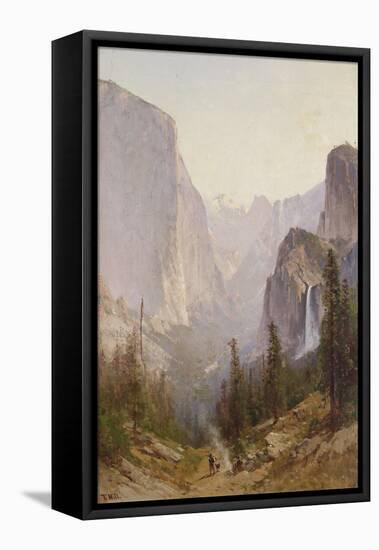 Yosemite Waterfall-Thomas Hill-Framed Premier Image Canvas