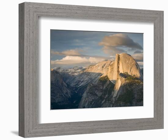 Yosemite with Half Dome. from Glacier Point. Yosemite National Park, CA-Jamie & Judy Wild-Framed Photographic Print