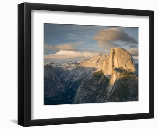 Yosemite with Half Dome. from Glacier Point. Yosemite National Park, CA-Jamie & Judy Wild-Framed Photographic Print