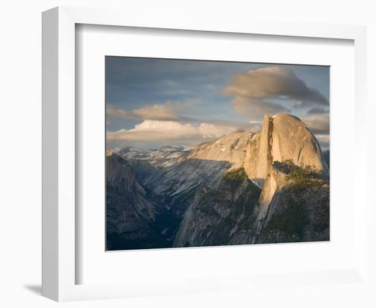 Yosemite with Half Dome. from Glacier Point. Yosemite National Park, CA-Jamie & Judy Wild-Framed Photographic Print