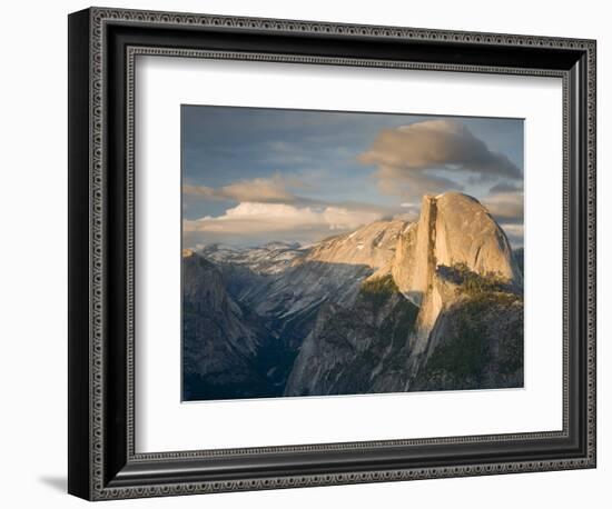 Yosemite with Half Dome. from Glacier Point. Yosemite National Park, CA-Jamie & Judy Wild-Framed Photographic Print