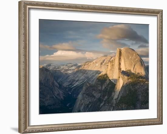 Yosemite with Half Dome. from Glacier Point. Yosemite National Park, CA-Jamie & Judy Wild-Framed Photographic Print