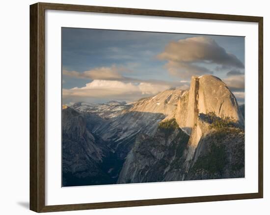 Yosemite with Half Dome. from Glacier Point. Yosemite National Park, CA-Jamie & Judy Wild-Framed Photographic Print