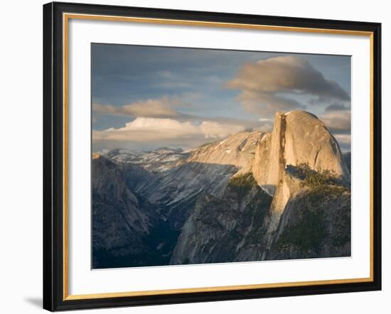 Yosemite with Half Dome. from Glacier Point. Yosemite National Park, CA-Jamie & Judy Wild-Framed Photographic Print