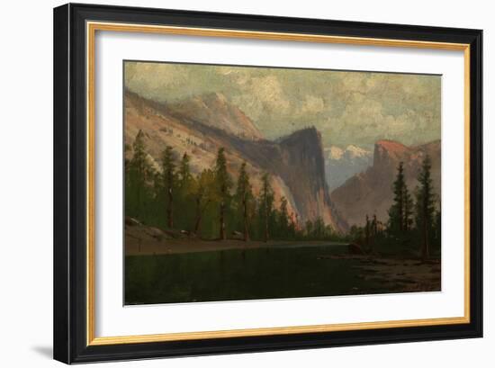 Yosemite-Albert Bierstadt-Framed Giclee Print