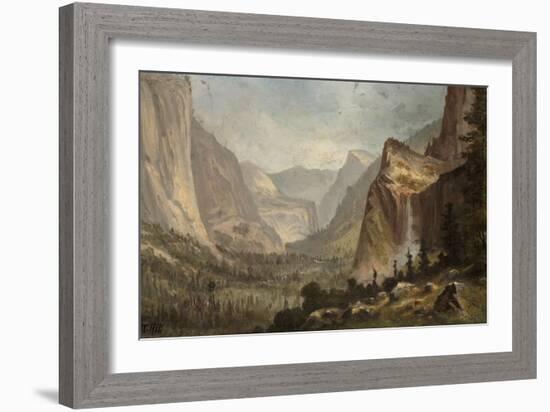 Yosemite-Thomas Hill-Framed Giclee Print