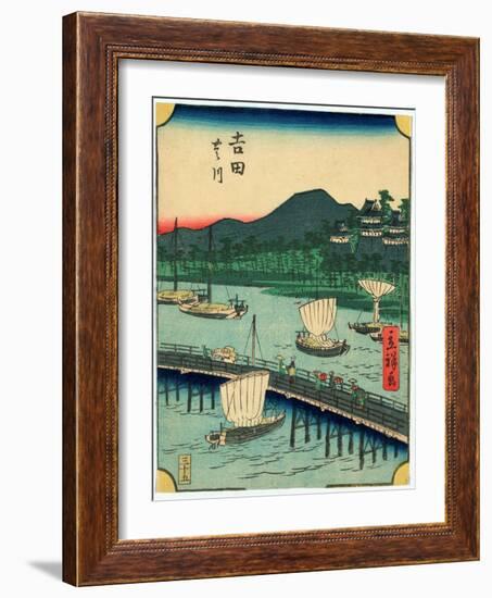 Yoshida-Utagawa Hiroshige-Framed Giclee Print