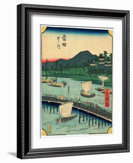 Yoshida-Utagawa Hiroshige-Framed Giclee Print