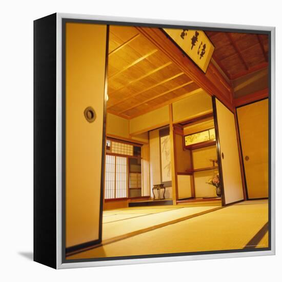 Yoshijima-Ke House (1890's), Traditional Late 19th Century Japanese House, Takayama, Honshu, Japan-Christopher Rennie-Framed Premier Image Canvas