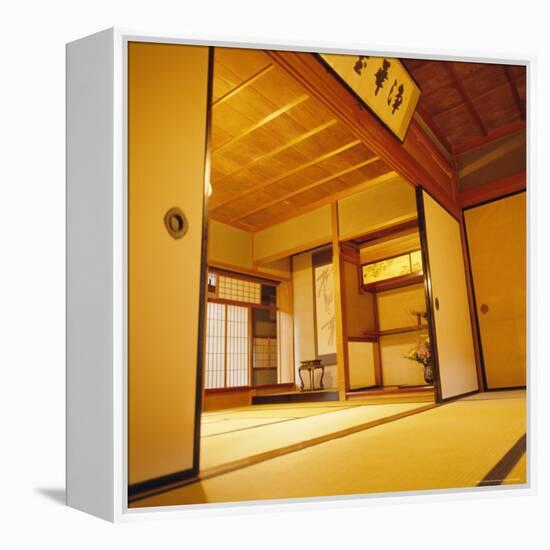 Yoshijima-Ke House (1890's), Traditional Late 19th Century Japanese House, Takayama, Honshu, Japan-Christopher Rennie-Framed Premier Image Canvas