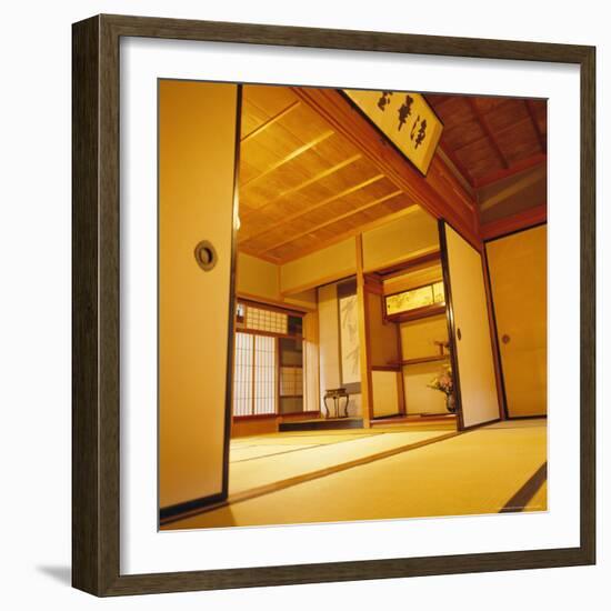 Yoshijima-Ke House (1890's), Traditional Late 19th Century Japanese House, Takayama, Honshu, Japan-Christopher Rennie-Framed Photographic Print
