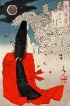Gust of Wind, One Hundred Aspects of the Moon-Yoshitoshi Tsukioka-Giclee Print