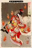 Lady Chiyo, One Hundred Aspects of the Moon-Yoshitoshi Tsukioka-Giclee Print