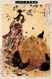 Lady Chiyo, One Hundred Aspects of the Moon-Yoshitoshi Tsukioka-Giclee Print