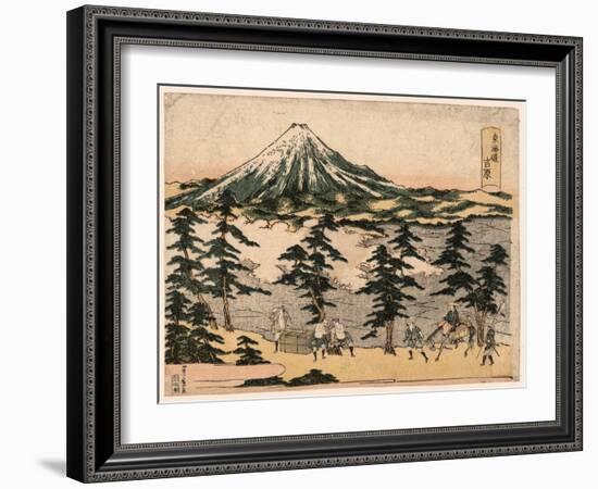 Yoshiwara-Utagawa Toyohiro-Framed Giclee Print