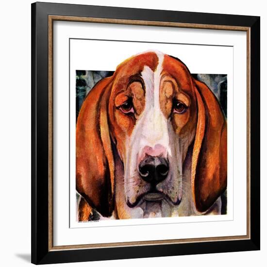 "You Ain't Nothing But a Hounddog,"January 30, 1937-Paul Bransom-Framed Giclee Print