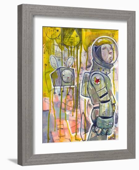 You Always Walk Away-Aaron Jasinski-Framed Art Print