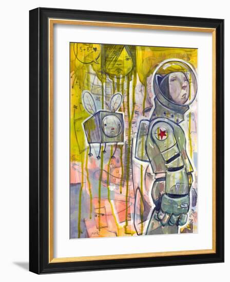 You Always Walk Away-Aaron Jasinski-Framed Art Print