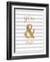 You and Me are Golden-Miyo Amori-Framed Premium Giclee Print