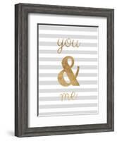You and Me are Golden-Miyo Amori-Framed Art Print