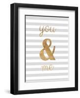 You and Me are Golden-Miyo Amori-Framed Art Print