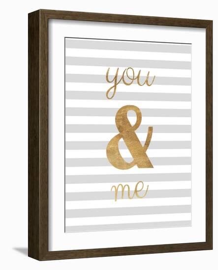 You and Me are Golden-Miyo Amori-Framed Art Print