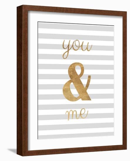 You and Me are Golden-Miyo Amori-Framed Premium Giclee Print