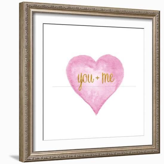 You and Me in Love-Miyo Amori-Framed Premium Giclee Print