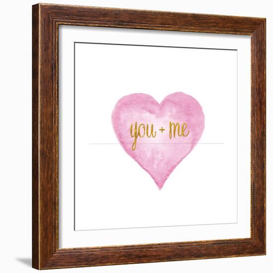 You and Me in Love-Miyo Amori-Framed Premium Giclee Print