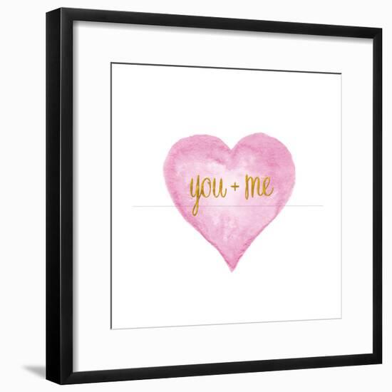 You and Me in Love-Miyo Amori-Framed Premium Giclee Print