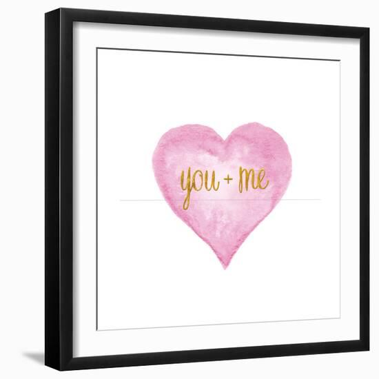 You and Me in Love-Miyo Amori-Framed Premium Giclee Print