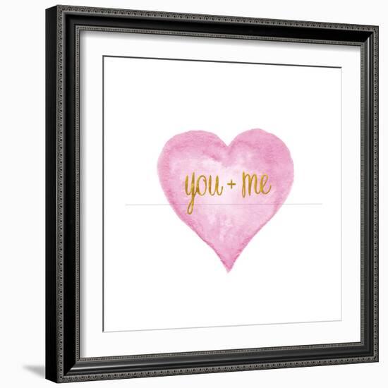 You and Me in Love-Miyo Amori-Framed Premium Giclee Print