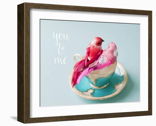 You and Me Love Birds-Susannah Tucker-Framed Art Print