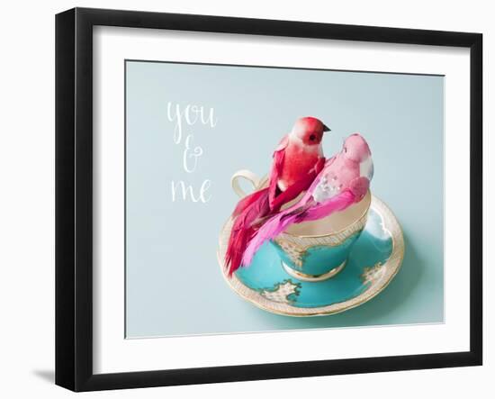 You and Me Love Birds-Susannah Tucker-Framed Art Print