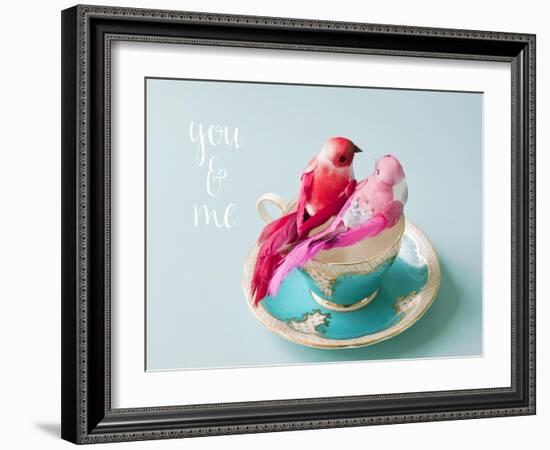 You and Me Love Birds-Susannah Tucker-Framed Art Print