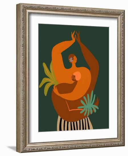 You and Me-Arty Guava-Framed Giclee Print