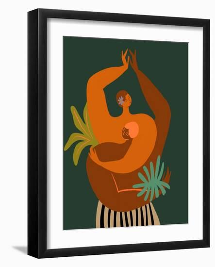 You and Me-Arty Guava-Framed Giclee Print