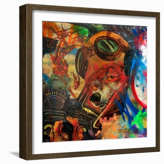 You Are a Wolf-Shark Toof-Framed Premium Giclee Print