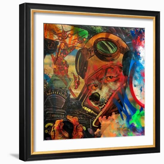 You Are a Wolf-Shark Toof-Framed Art Print