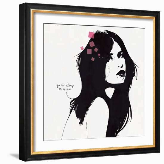 You Are Always-Manuel Rebollo-Framed Premium Giclee Print