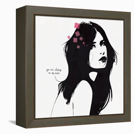 You Are Always-Manuel Rebollo-Framed Stretched Canvas