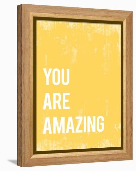You Are Amazing-null-Framed Stretched Canvas