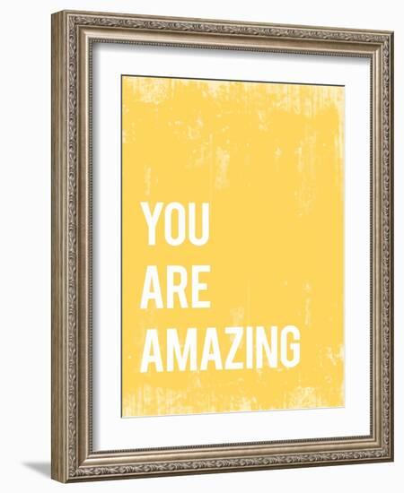 You Are Amazing-null-Framed Art Print