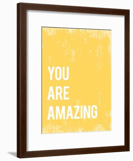 You Are Amazing-null-Framed Art Print