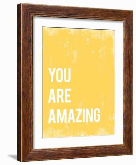 You Are Amazing-null-Framed Art Print