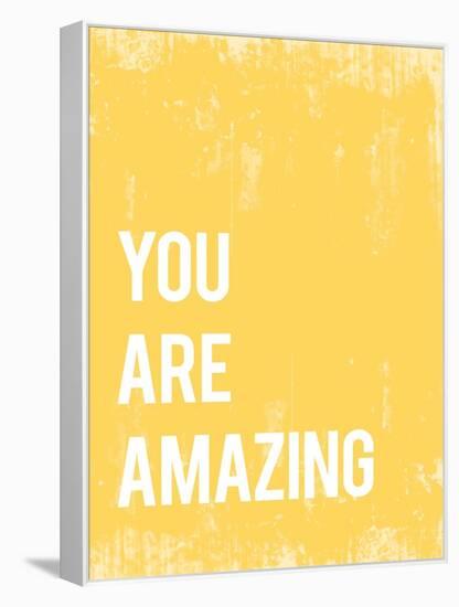 You Are Amazing-null-Framed Stretched Canvas